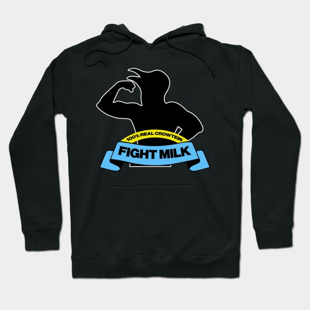 Fight Milk Hoodie by Adamantitan